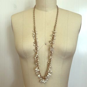 Long beaded necklace